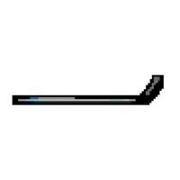 compétition le hockey bâton Jeu pixel art vecteur illustration