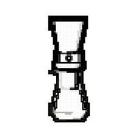 boisson la glace goutte café Jeu pixel art vecteur illustration