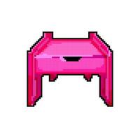 enfant enfant table Jeu pixel art vecteur illustration