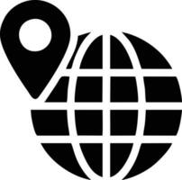 globe planète Terre icône symbole vecteur image