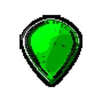 plectre guitare choisir Jeu pixel art vecteur illustration