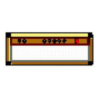 orateur guitare amplificateur Jeu pixel art vecteur illustration