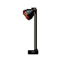 intérieur sol lampe Jeu pixel art vecteur illustration