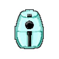 cuisine friteuse air Jeu pixel art vecteur illustration