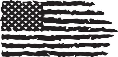 drapeau grunge usa vecteur