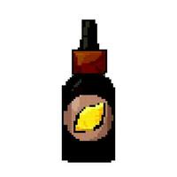 beauté parfum huile couleur icône illustration vectorielle vecteur