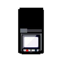 ruban dictaphone Jeu pixel art vecteur illustration