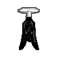 bouteille un tire-bouchon du vin Jeu pixel art vecteur illustration