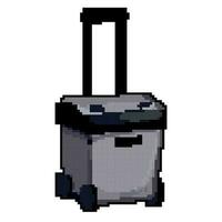 cool glacière boîte Jeu pixel art vecteur illustration