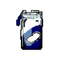 nettoyer coton tampon Jeu pixel art vecteur illustration