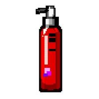 cosmétique nettoyage crème Jeu pixel art vecteur illustration