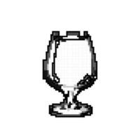 bar cocktail des lunettes Jeu pixel art vecteur illustration