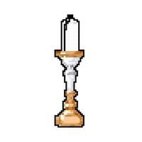 conception chandelier ancien Jeu pixel art vecteur illustration