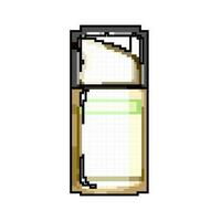 femme sec peau crème Jeu pixel art vecteur illustration