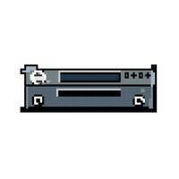 divertissement blu rayon joueur Jeu pixel art vecteur illustration