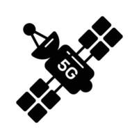 espace Satellite vecteur conception isolé sur blanc arrière-plan, 5g réseau La technologie icône
