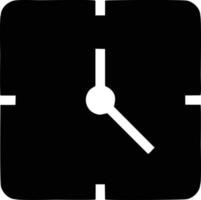 l'horloge icône symbole conception image. illustration de le alarme regarder temps isolé vecteur image. eps dix