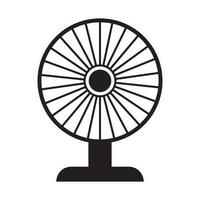 vecteur d'icône de ventilateur