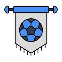 un icône conception de des sports badge vecteur