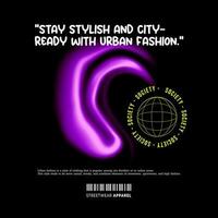 Urbain style conception, graffiti art, vêtement de rue et typographie. pour écran impression dessins pour tee-shirts, vestes et chandails. vecteur