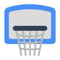 webbasketball cerceau icône dans modifiable style vecteur
