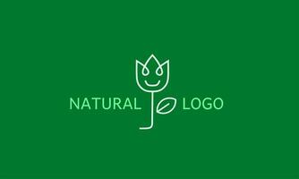 vecteur fleur, minimaliste et moderne forme. abstrait emblème, conception concept, logo, logotype élément pour modèle.