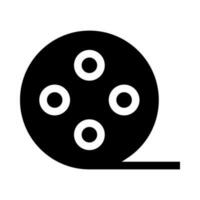 cinéma vecteur icône. film illustration symbole. film signe ou logo.