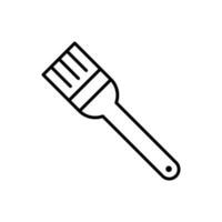 cuisine icône vecteur. cuisine illustration signe. omoplate symbole ou logo. vecteur