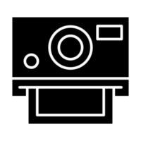 caméra icône vecteur. la photographie illustration signe. photo symbole ou logo. vecteur