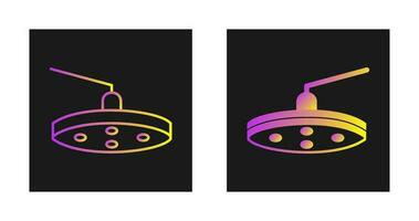 icône de vecteur de lumière de salle d'opération