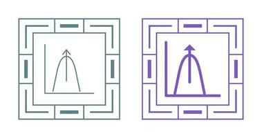 icône de vecteur graphique en forme de cloche