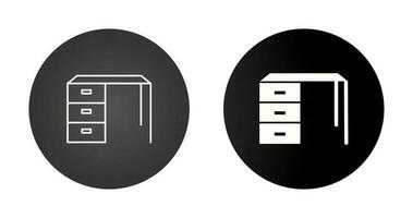 icône de vecteur de table de travail
