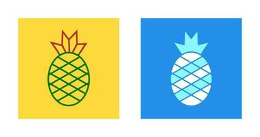 icône de vecteur d'ananas