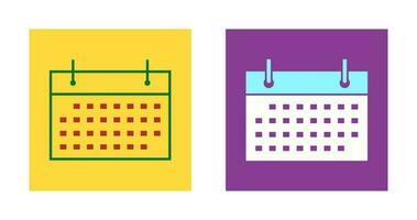 icône de vecteur de calendrier