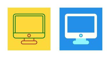 icône de vecteur de moniteur