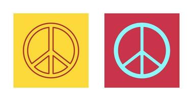 icône de vecteur de pacifisme