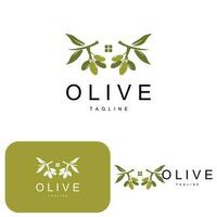 olive logo, olive pétrole plante vecteur, Naturel à base de plantes santé médicament conception, illustration modèle icône vecteur