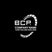 bcp lettre logo Créatif conception avec vecteur graphique, bcp Facile et moderne logo. bcp luxueux alphabet conception