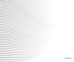 motif de bande de vecteur abstrait lignes ondulées fond