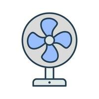 icône de vecteur de ventilateur électrique