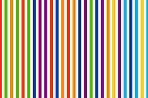 vert, orange, rouge, bleu, violet verticale ligne modèle. géométrique coloré fond d'écran avec rayures vecteur