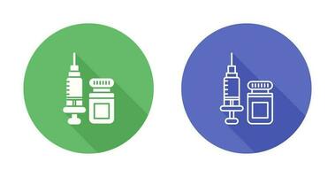icône de vecteur de vaccin