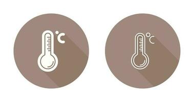 icône de vecteur de thermomètre