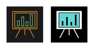 icône de vecteur graphique de rapport