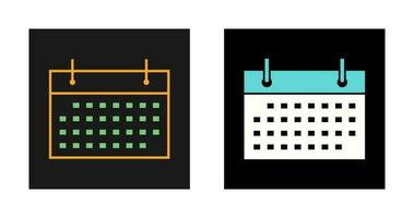 icône de vecteur de calendrier