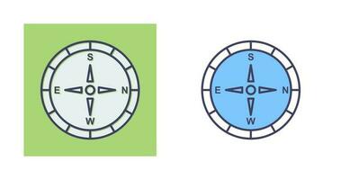 icône de vecteur de boussole