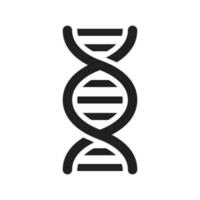 ADN icône vecteur conception illustration