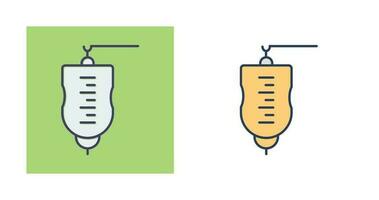 icône de vecteur goutte à goutte médicale