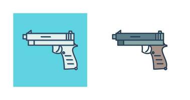 icône de vecteur de pistolet