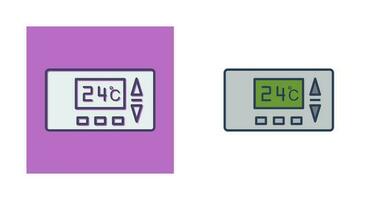 icône de vecteur de thermostat